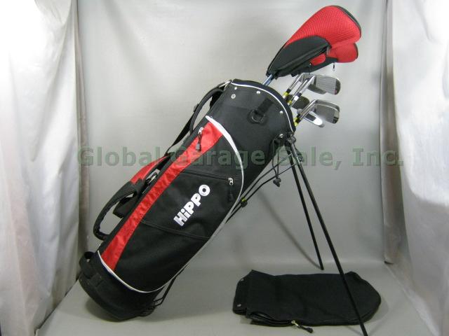 11 Hippo EXP 3 Golf Clubs Woods Irons Set 1 3 4 5 6 7 8 9 Graphite Shaft + Bag