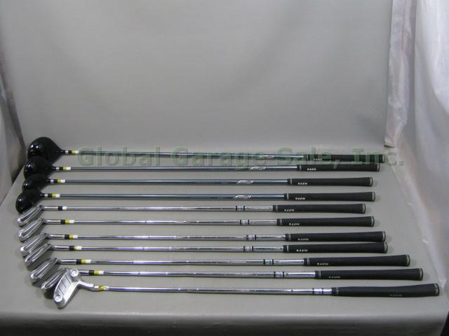 11 Hippo EXP 3 Golf Clubs Woods Irons Set 1 3 4 5 6 7 8 9 Graphite Shaft + Bag 2