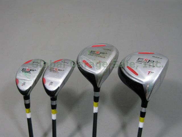 11 Hippo EXP 3 Golf Clubs Woods Irons Set 1 3 4 5 6 7 8 9 Graphite Shaft + Bag 6