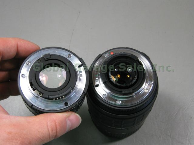 Nikon N50 AF Quantaray 70-300 f/4-5.6 D LDO Macro Nikkor 50 Lens QAF 6600 Flash+ 8