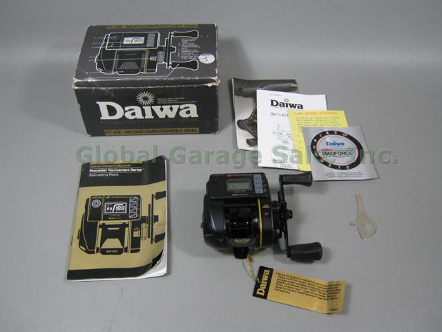 Daiwa PT 10E Procaster Tournament Series Microcomputer Baitcast Reel W/ Box + NR