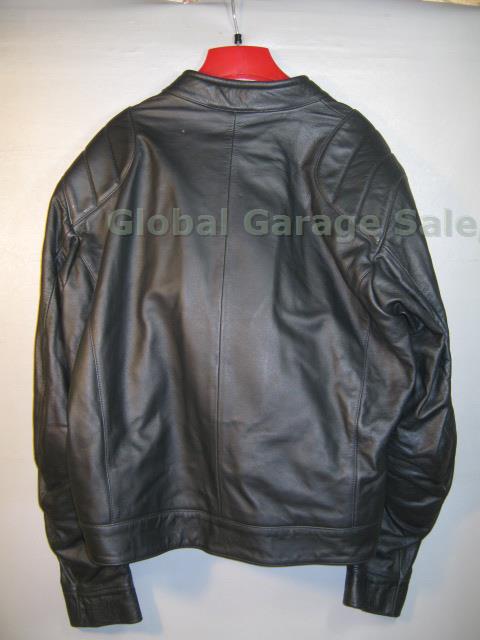 Mens Black BMW Motorrad Freeway Leather Motorcycle Jacket Sz 50R NWT NO RESERVE! 1