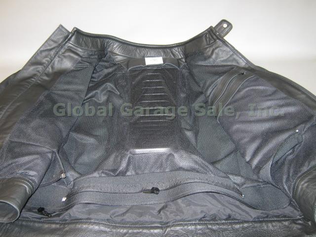 Mens Black BMW Motorrad Freeway Leather Motorcycle Jacket Sz 50R NWT NO RESERVE! 5