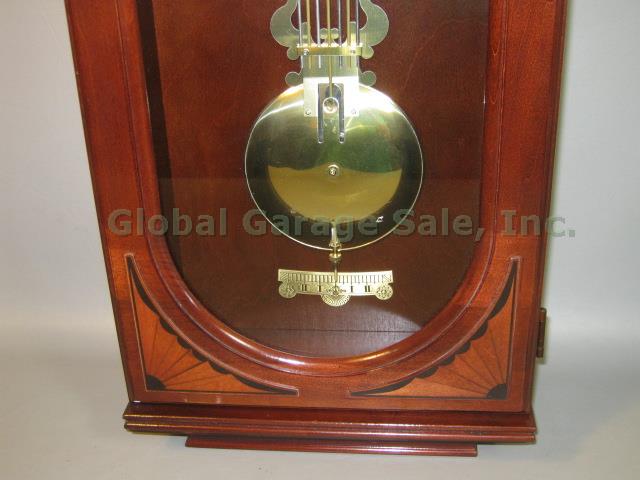 Howard Miller Ambassador Collection Lewis Triple Chime Wood Wall Clock #613-637 2