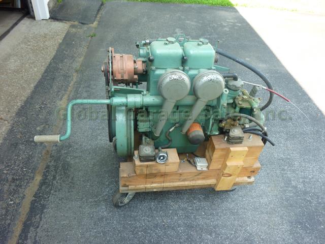 Volvo Penta MD2B Marine Diesel Boat Engine Recently Tested Works Well NO RESERVE