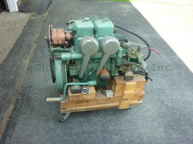 Volvo Penta MD2B Marine Diesel Boat Engine Recently Tested Works Well NO RESERVE 1