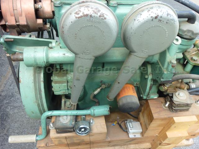 Volvo Penta MD2B Marine Diesel Boat Engine Recently Tested Works Well NO RESERVE 10