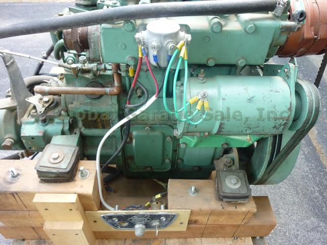 Volvo Penta MD2B Marine Diesel Boat Engine Recently Tested Works Well NO RESERVE 11