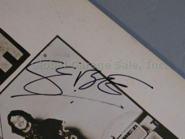 Blind Faith LP Album Hand Signed By 4 Eric Clapton Ginger Baker Steve Winwood 3