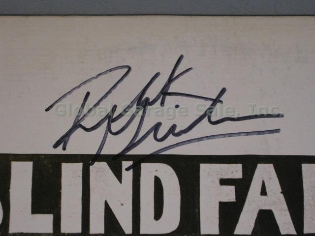 Blind Faith LP Album Hand Signed By 4 Eric Clapton Ginger Baker Steve Winwood 6