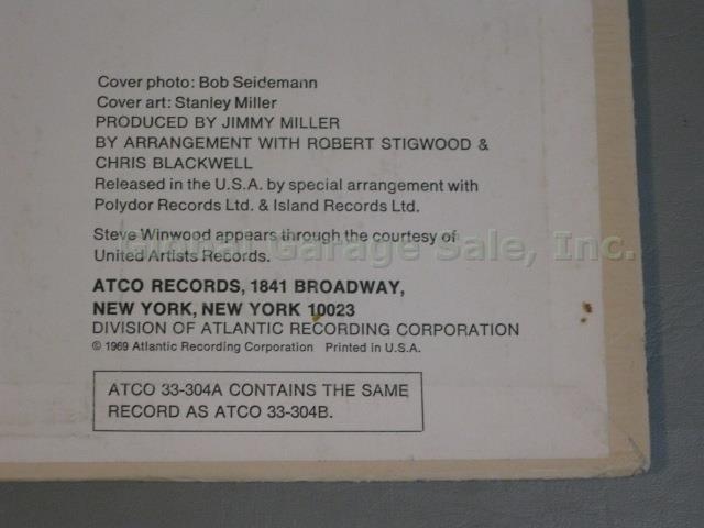Blind Faith LP Album Hand Signed By 4 Eric Clapton Ginger Baker Steve Winwood 8