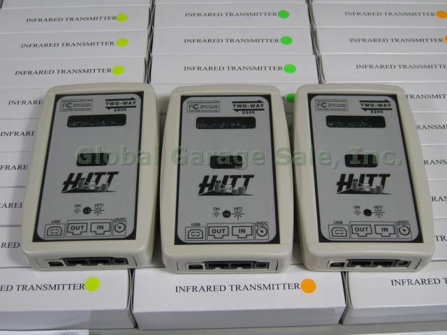63 HITT H-ITT TX3000 Two Way IR Infrared Classroom Remote Transmitter 3 Receiver 1