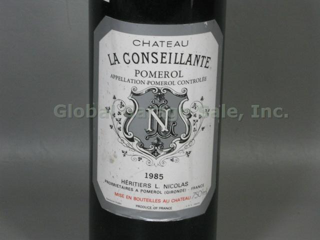 1985 Chateau La Conseillante Pomerol Bottle Of Wine 1