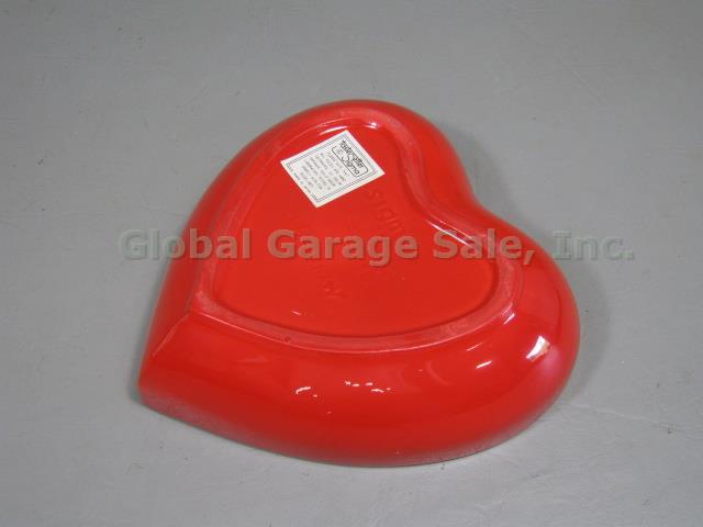 Vtg Sigma Taste Setter B Kliban Cat Ceramic Heart Candy Jar Trinket Dish Box NR 3