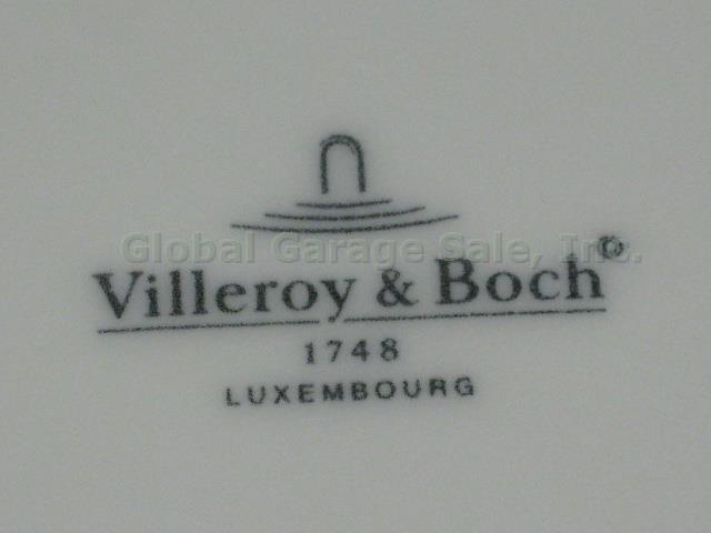 4 Villeroy & Boch Basket Rice Soup Bowls 7-3/4" Set Lot Brown Backstamp NO RES!! 2
