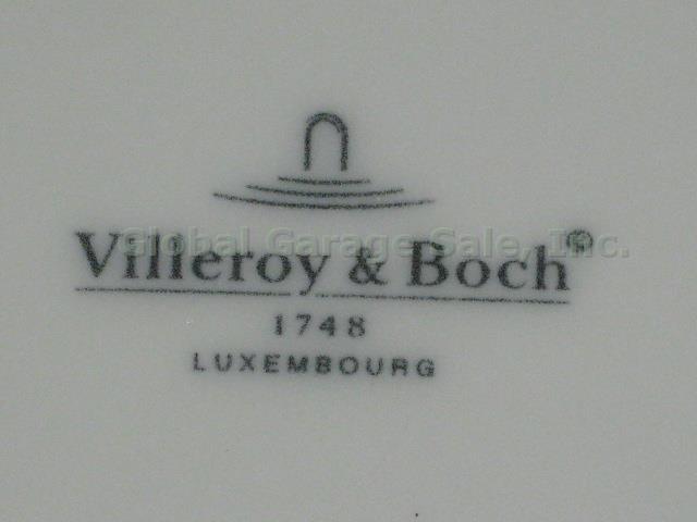 5 Villeroy & Boch Basket Rice Soup Bowls 7-3/4" Set Lot Brown Backstamp NO RES!! 2