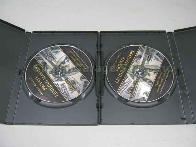 George Antone Private Lending Mastery Home Study Course DVD Start Up Data CD Lot 4