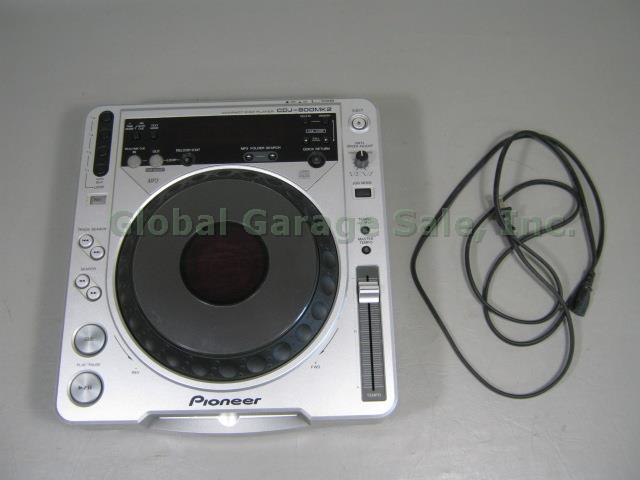 Pioneer CDJ-800MK2 Professional DJ CD MP3 Player Turntable NO RESERVE PRICE BID!