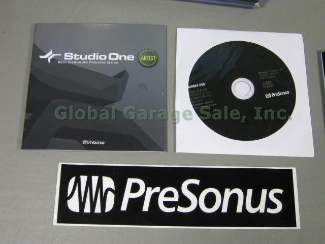 NIB PreSonus Audiobox 2x2 USB Digital Recording System Interface w/Studio One NR 4