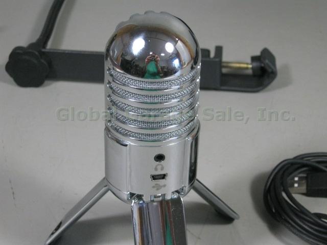 Samson CO1U Condenser Microphone w/ Stand + Cables + Meteor USB Studio Mic ++NR! 6