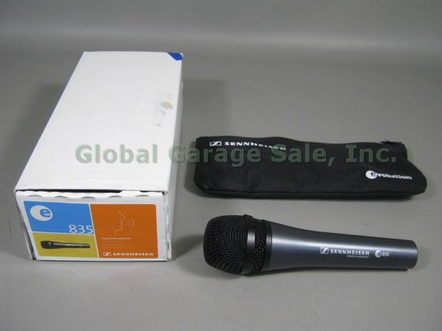 NIB Sennheiser E835 Dynamic Professional Microphone Mic With Original Box MINT!