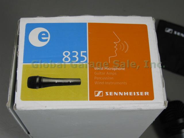 NIB Sennheiser E835 Dynamic Professional Microphone Mic With Original Box MINT! 5
