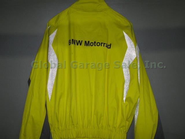 Mens BMW Motorrad ProRain 3 Motorcycle Rain Suit Size XXL Yellow Gray Silver NR! 3
