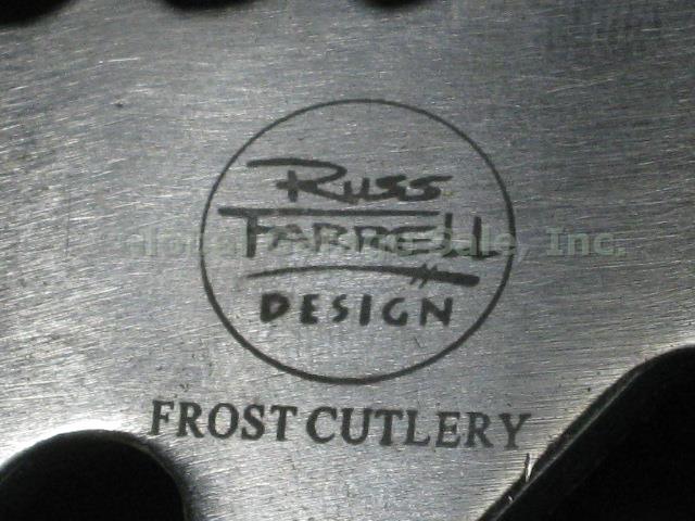 Frost Cutlery Russ Farrell Design Large Battle Sword Skull & Crossbones 37 Blade 3