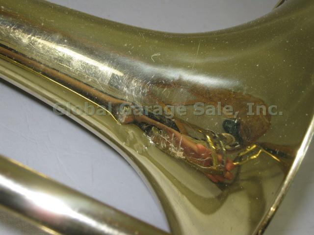 Vincent Bach Selmer Bundy Student Trombone ML 514997 W/ 18C Mouthpiece Hard Case 4