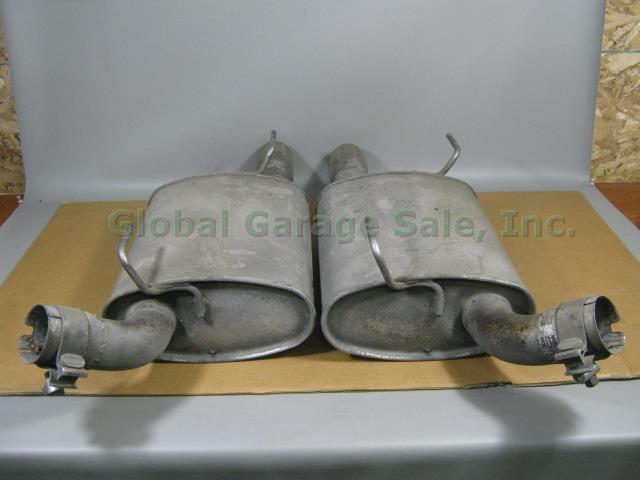 Ford Mustang GT 05-09 Stock OEM Factory Dual Axle Back Exhaust Muffler Tips Pair 1