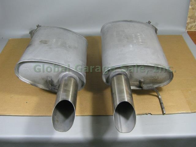 Ford Mustang GT 05-09 Stock OEM Factory Dual Axle Back Exhaust Muffler Tips Pair 3