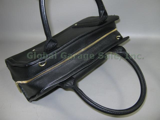 3.1 Phillip Lim Target Crossbody Gusset Handbag Satchel Bag Black W/ Strap NR!!! 2