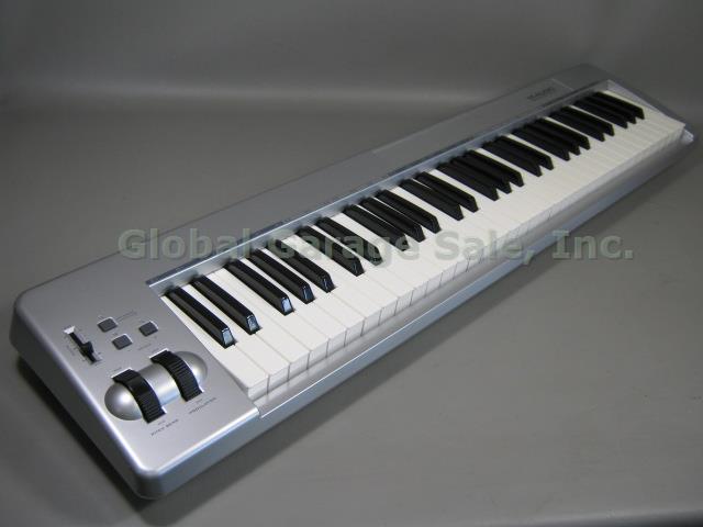 M-Audio Keystation 61ES 61-Key Semi Weighted USB MIDI Keyboard Controller + Bag 1
