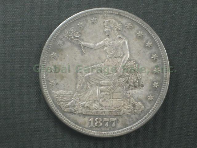 1877-S United States Trade Dollar 420 Grains .900 Silver No Reserve Price!