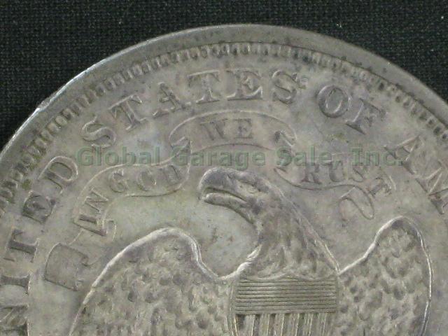 1869 Seated Liberty United States Silver Dollar No Reserve Price! 5
