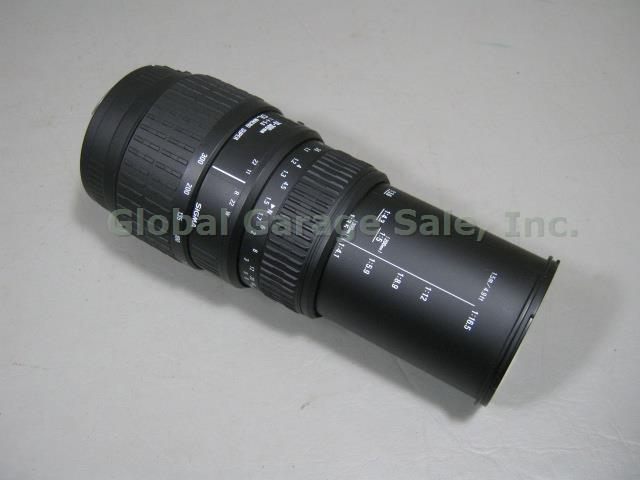 Sigma DL 70-300mm f/4-5.6 Macro Super Zoom Lens For Canon? Cap EOS Digital Strap 5