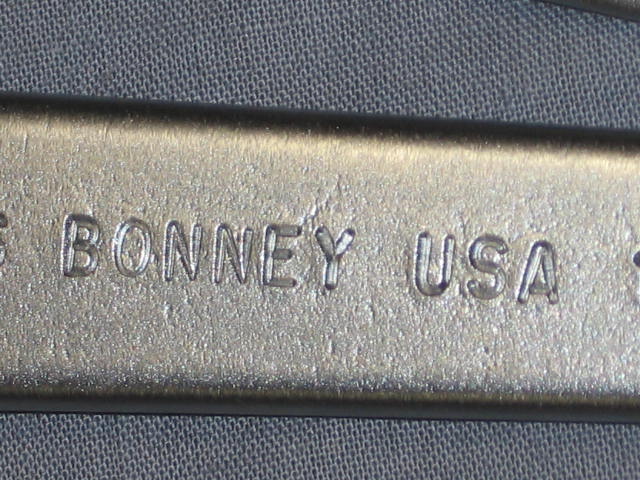 25 Pc Bonney Bonaloy Open End Wrench Set 3/4" - 2 5/8" 10
