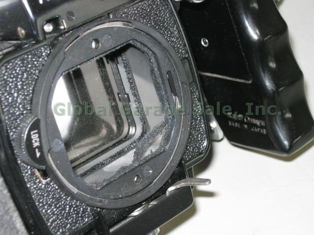 Rapid Omega 200 Camera Super Omegon 3.5 90mm Lens Roll Film Holder 120 220 Grip+ 3
