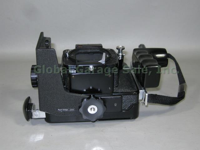 Rapid Omega 200 Camera Super Omegon 3.5 90mm Lens Roll Film Holder 120 220 Grip+ 7