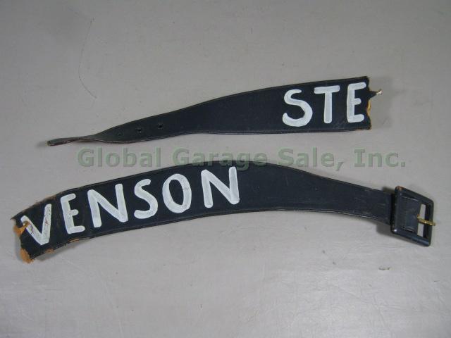 RARE Adlai Stevenson 1956 1960 Campaign Umbrella Belt Buttons Signed Letters Lot 7