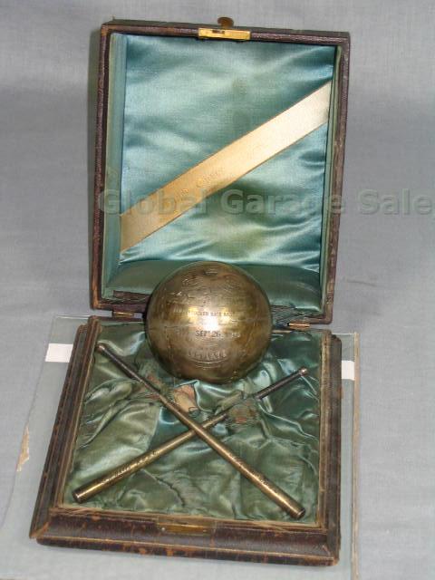 1875 James Whyte Davis New York Knickerbocker Baseball Trophy