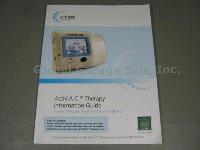 KCI Activac VAC V.A.C. Negative Pressure Wound Vacuum 6