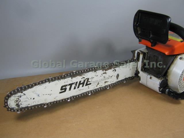 Stihl 032 AV Gas Powered Chainsaw 18" Rollomatic Bar Chain Hard Case NO RESERVE! 2