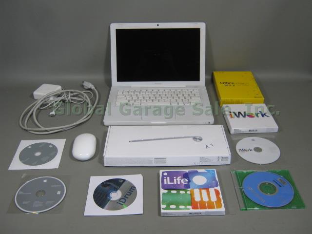 13" Apple MacBook A1181 MC240LL/A 2.13GHz Core 2 Duo 2GB 160GB Wireless Keyboard