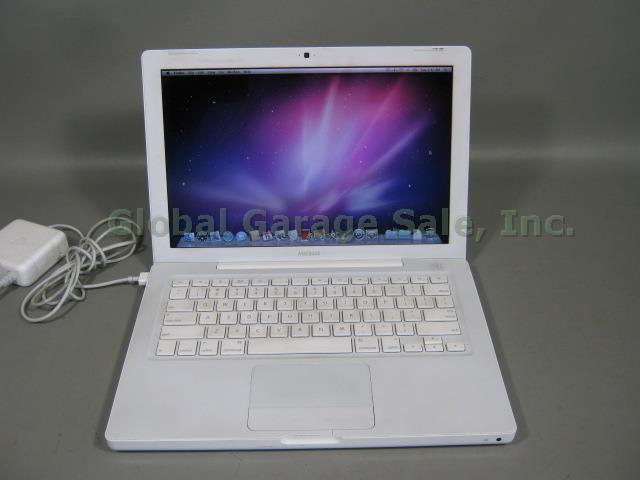 13" Apple MacBook A1181 MC240LL/A 2.13GHz Core 2 Duo 2GB 160GB Wireless Keyboard 1