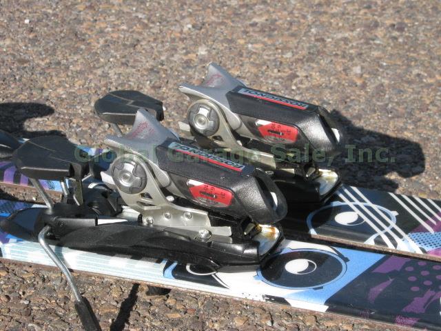 Womens Line Shadow 157 Twin Tip Downhill Skis W/ Rossignol Axial 2 Bindings NR!! 3