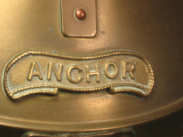 Antique Brass Anchor Ships Nautical Lantern Lamp Light 4