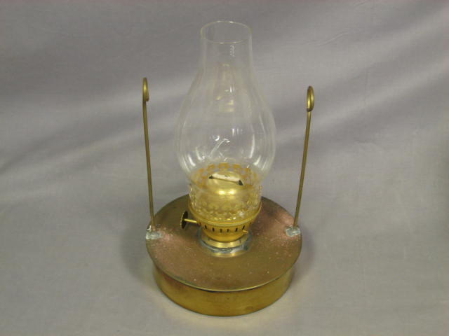 Antique Brass Anchor Ships Nautical Lantern Lamp Light 7