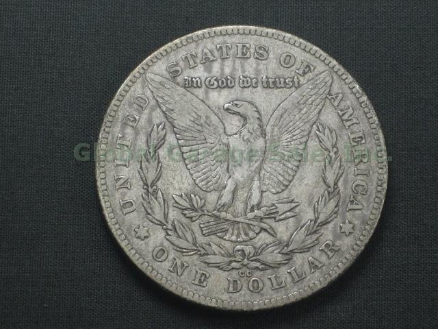 1880 CC United States Morgan Silver Dollar Coin Carson City No Reserve Price! 3