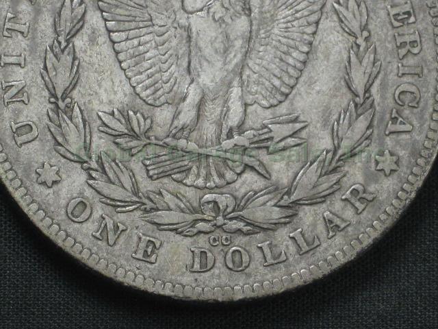 1880 CC United States Morgan Silver Dollar Coin Carson City No Reserve Price! 5